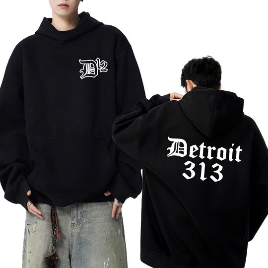 Rock band D12 Album Double Sided printed Hoodies