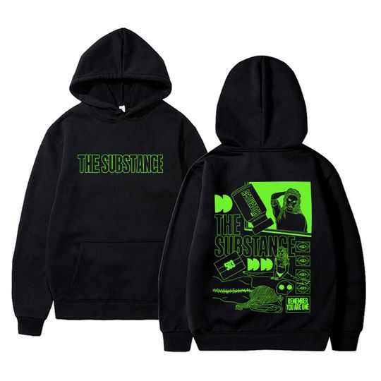 Discover Horror Movie The Substance Double Sided Graphic Hoodie