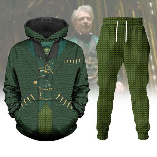Wicked Wizard Halloween Cosplay Hoodies Joggers, The Wonderful Wizard of Oz Costume Shirt, Wicked Movie