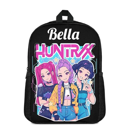 Discover KPop Demon Hunters Anime Bag  KPop Demon Hunters 2025 Backpack Korean Fashion Bag 17 in