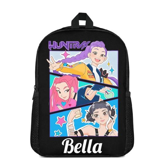 Discover KPop Demon Hunters Anime Backpack 17in for School and Fashion