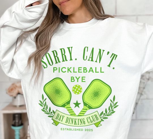 Discover Cute Pickleball Unisex Sweatshirt - Pickleball Soociial Clubb Apparel