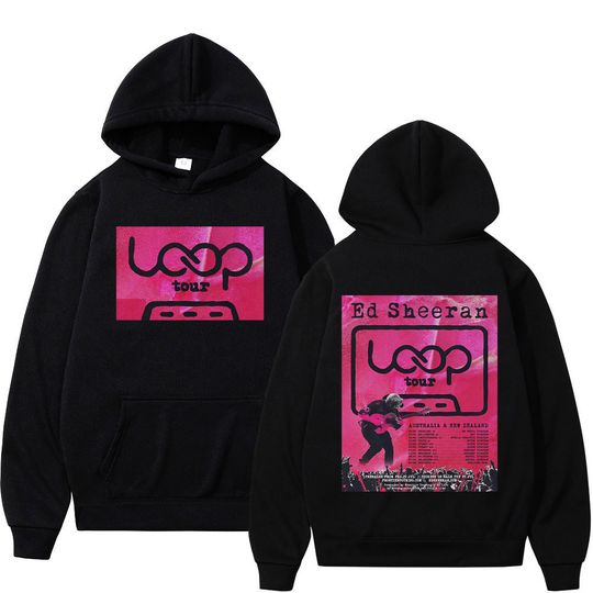 Discover Ed Shee Loop Tour Australia and New Zealand 2026 Tour Hoodie Men Women Fashion Pullover Casual,oversized Hip-hop Sportswear