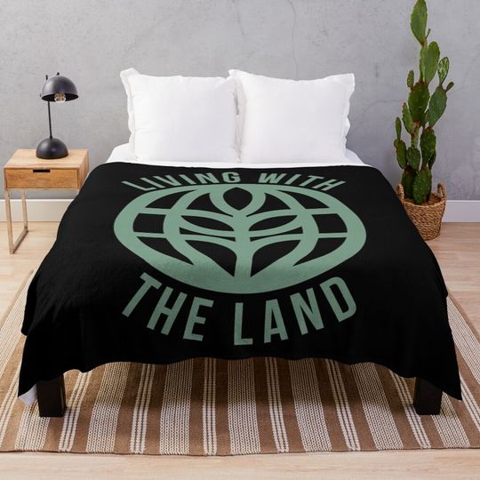 Discover Living with the Land Throw Blanket