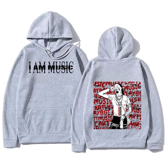 Playboi Carti Hoodie I Am Music Funko Pop Rapper Clothing Unisex