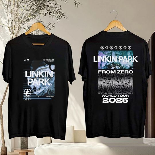 Discover 2025 Tour Linkin Park Shirt, Linkin Park From Zero World Tour Shirt, Linkin Park Rock Band Shirt, Linkin Park Merch, Linkin Park Fan Gift