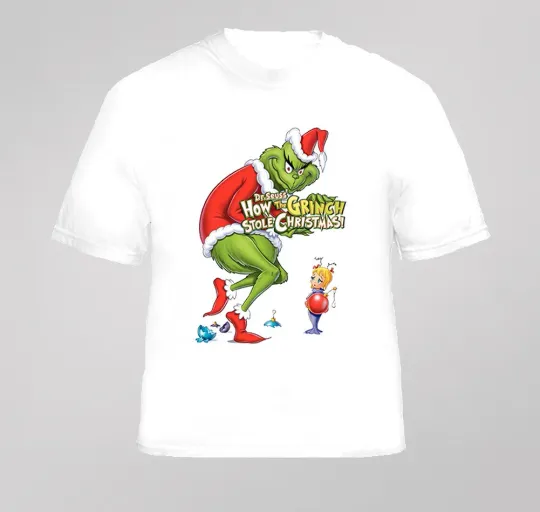 Discover Funny Character Stole Christmas Movie T-Shirt