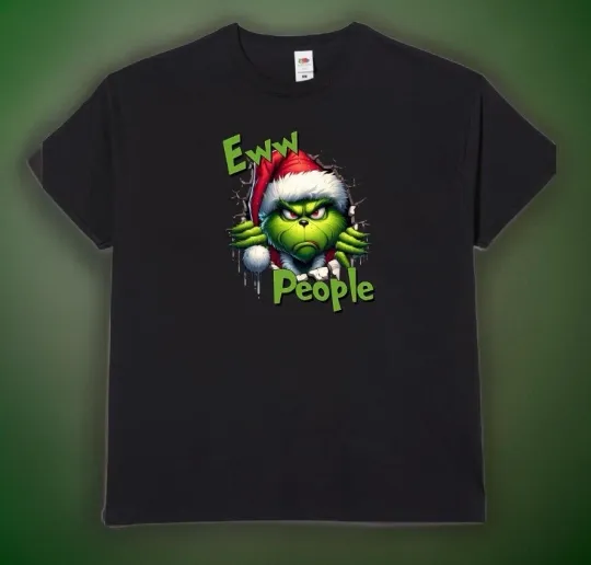 Discover Eww People Funny Character Christmas T-Shirt Unisex