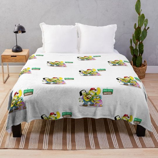 Discover Cozy Big City Greens Plush Throw Blanket