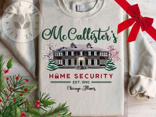 Home Alone Sweatshirt, Christmas Movie Sweatshirt