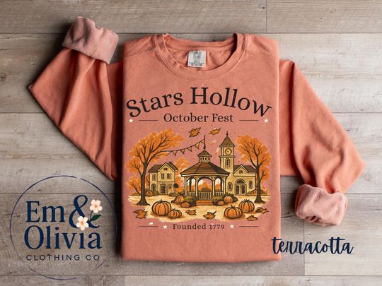 Stars Hollow Sweatshirt, Fall Sweatshirt