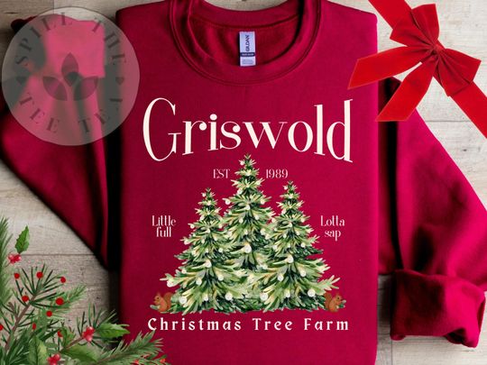 Griswold Christmas Vacation Sweatshirt, Womens Holiday Sweater, Xmas Movie Sweatshirt