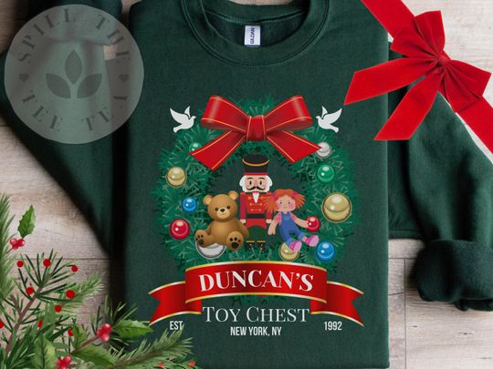 Home Alone Sweatshirt, Duncans Toy Chest, Merry Christmas Ya Filthy Animal, Funny Christmas Sweatshirt