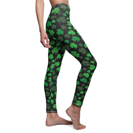 Discover Shamrock Women's Casual Leggings in Black