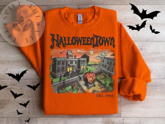Discover Halloween Sweatshirt, Retro Halloweentown Sweatshirt
