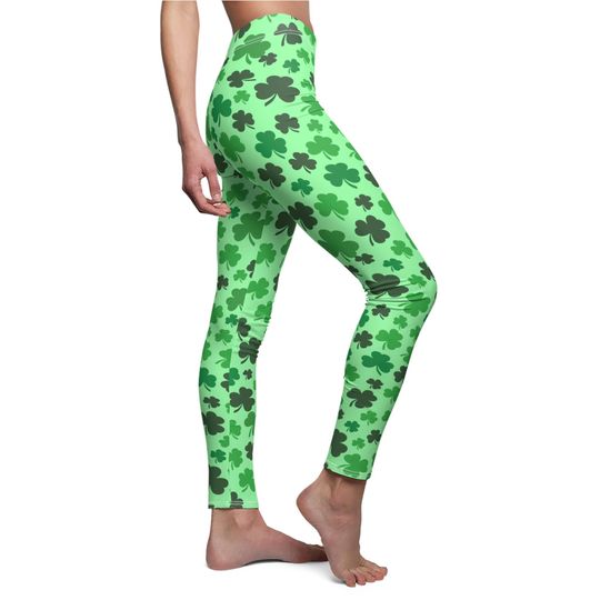Discover Shamrock Women's Casual Leggings in Green