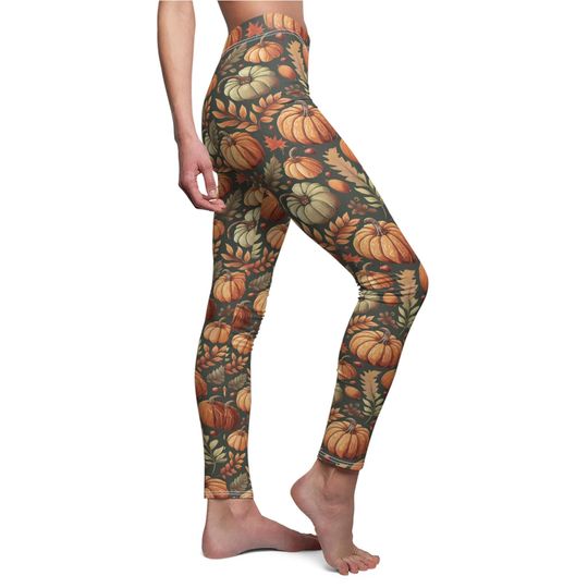 Thanksgiving Pumpkin Women's Leggings