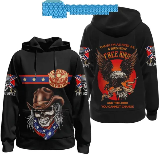 Lynyrd Skynyrd I’m a Free Bird Hoodie