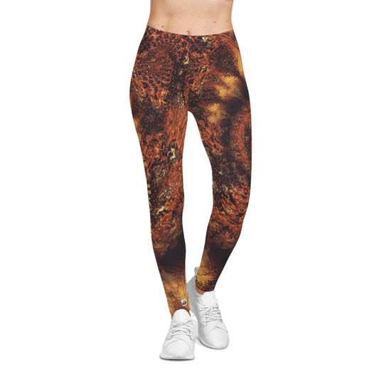 Discover Psychedelic Autumn Leggings: Thanksgiving, Halloween Yoga Pants