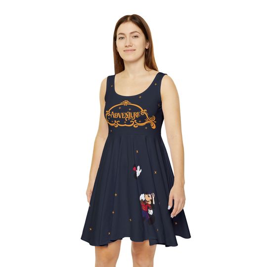 Discover Disney Princess Skater Dress for Ladies, Summer Cruise Dress