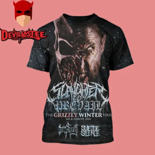 Slaughter To Prevail The Grizzly Winter Tour UK And Europe 2026 Schedule Tour Da