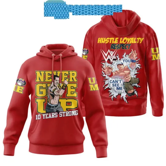 Jo Cen Never Give Up Hustle Loyalty Respect 3D Hoodie