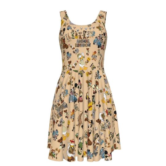 Discover Ladies Disney Dress, Skater Dress, Ladies Dress, Animal Kingdom, Cruise Dress, Mickey, Theme Park,