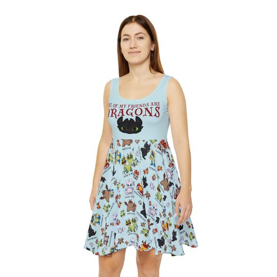 Discover Epic, Skater Dress, Universal, Ladies Dress, Toothless Dress, Cruise Dress, Theme Park, Toothless, How To Train Your Dragon, Dragons, Hiccup