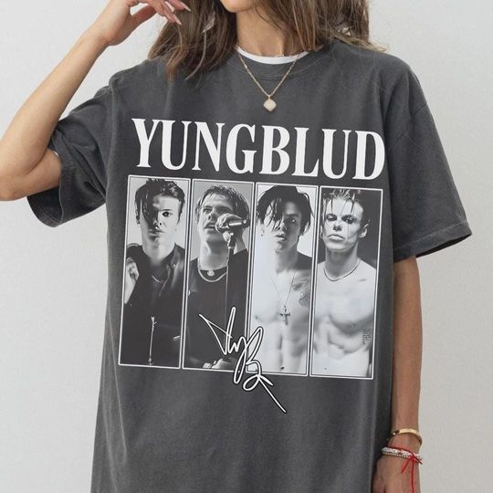 Discover Yung.blud Shirt Yung.blud 2025, Retro Rock Tour Shirt, Vintage Band Concert Tee