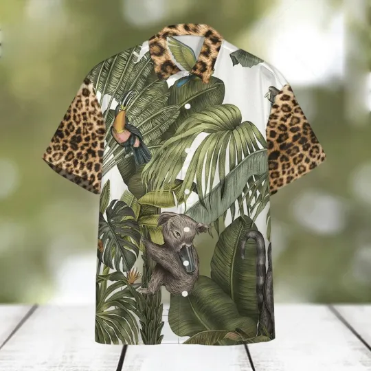 Discover Leopard Hawaiian Shirt