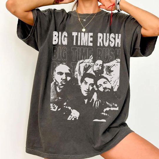 Big Time Rush Tour 2025 Shirt, Big Time Rush band Pop Music Fan shirt, Vintage Concert Band Tee, 90s Music Shirt BTR Fan Gift