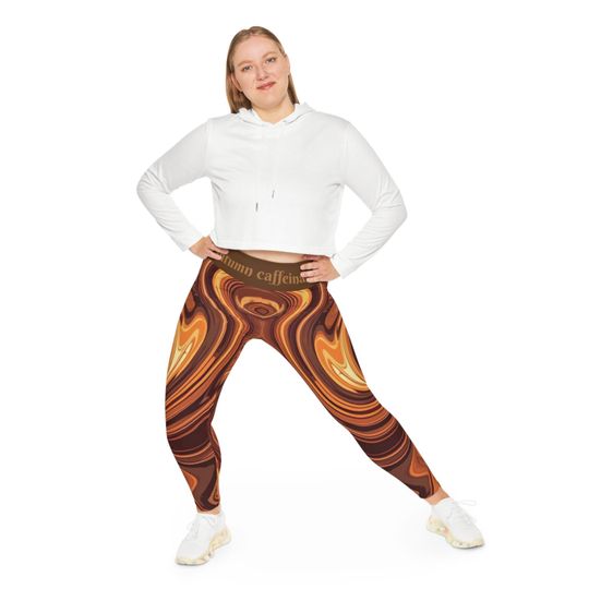 Autumn Leggings with Stretch Fit Yoga Pants Style