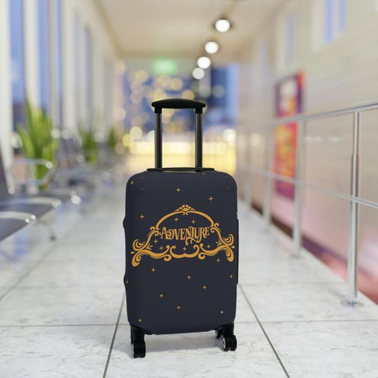 Discover Adventure Luggage Cover, Mickey, Minnie, Travel Accessories, Disney Adventure, Ladies Luggage Cover, Suitcase Cover, DCL, Disney Cruise Ship