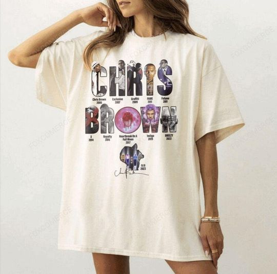 Discover 2025 Chris Brown Tour Breezy Bowl Xx Tshirt, Chris Brown Concert 2025 Shirt
