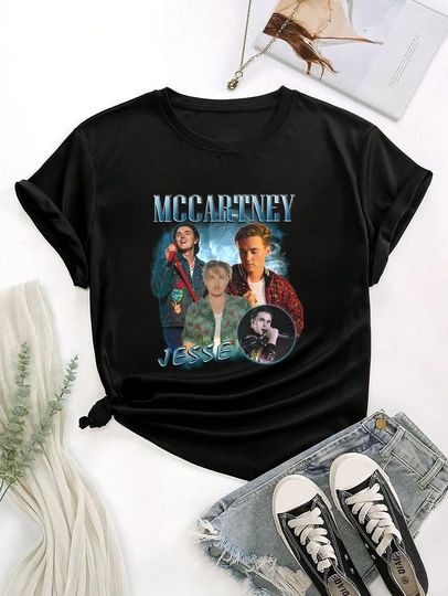 Discover Jesse McCartney Bootleg Shirt, Jesse McCartney Tour 2025 Shirt, Jesse McCartney Fan Gift, Jesse McCartney Merch, Jesse McCartney Vintage Tee