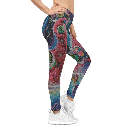 Discover Caffeinated Witches Leggings: Spooky Witchcore Yoga Pants
