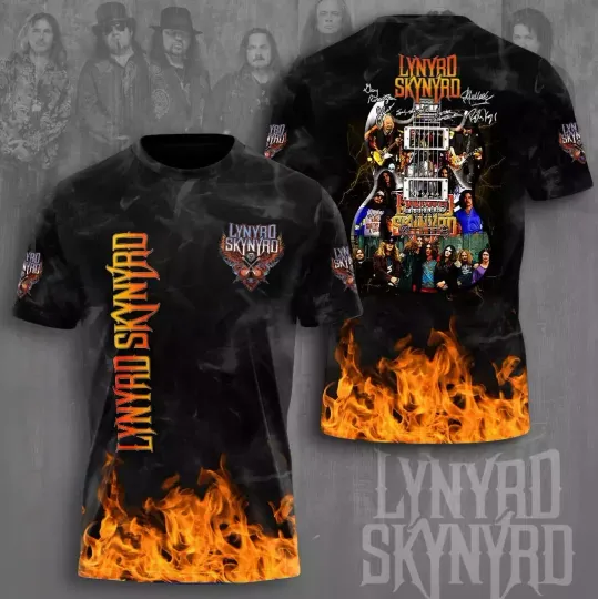 Discover Lynyrd Skynyrd 3D shirt , Tshirt 2025