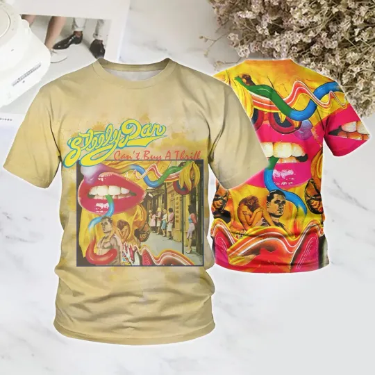 Discover Steely Dan Can’t Buy A Thrill Album Cover 3D T-Shirt