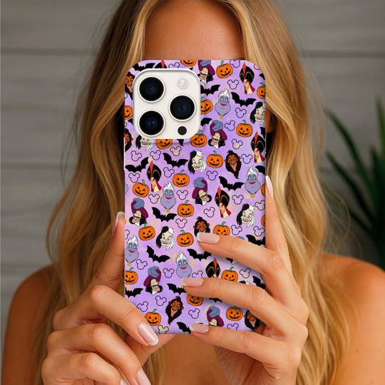 Disney Inspired Villain Halloween MagSafe Tough Case for iPhone 14 15 16 17
