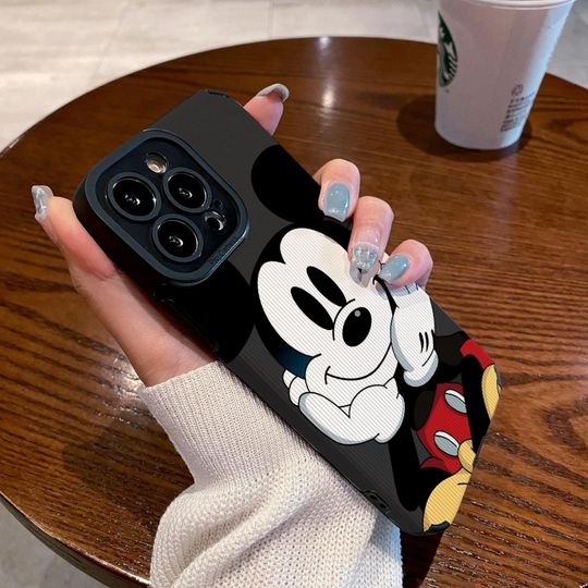 Discover Theme park iPhone Case, disney Mickey Mouse Black iPhone 16 Pro Max Case, iPhone 15 Plus Case, iPhone 14 Case, iPhone SE Case and more, cooa