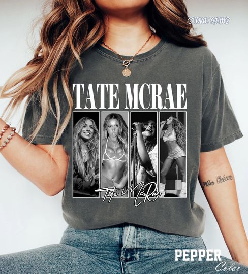 Discover Tate McRae Merch Shirt, Miss Possessive Tour 2025 Tate McRae Concert T-shirt, Tate McRae Tour Shirt, Tate McRae Fans Gift Shirt, Tate Shirt