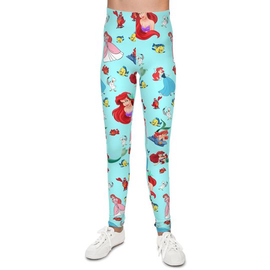 Discover Youth Leggings, Mermaid Leggings, Disney Leggings, Yoga Pants, Disney Yoga Pants, Yoga Pants, Yoga Leggings, Pixar Leggings, Theme Park