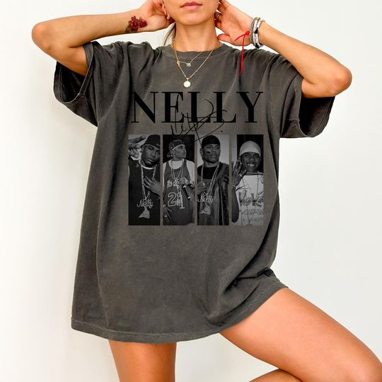 Discover Graphic Nelly Rapper T-shirt, Nelly Shirt Retro Nelly Rapper Shirt, Nelly Rap Tee Y2k, Nelly Sweatshirt, Nelly T-Shirt, Vintage 90s T-shirt