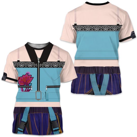 Kpop Blue Style Cosplay Costume, IdoI Girls Group Women's Shirt, K-Pop Star Shirt, Rapper Outfit, Anime Roleplay Team, Halloween Party Tee