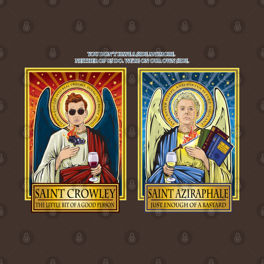 Good Omens - No Sides - T-Shirt