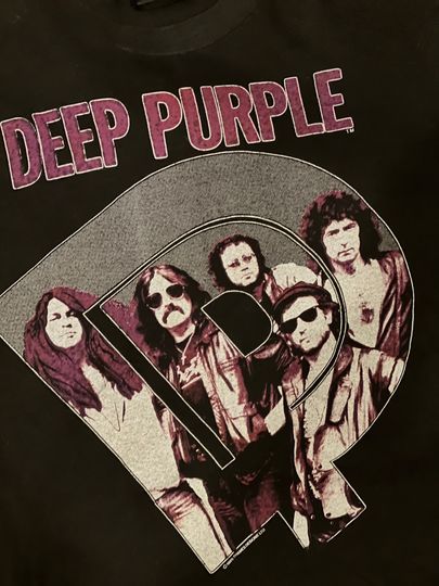 Vintage 1985 Deep Purple T shirt