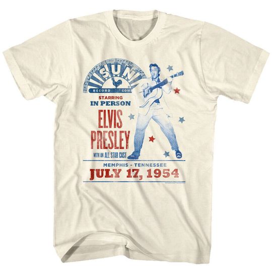 Elvis Presley Starring in Person T Shirt