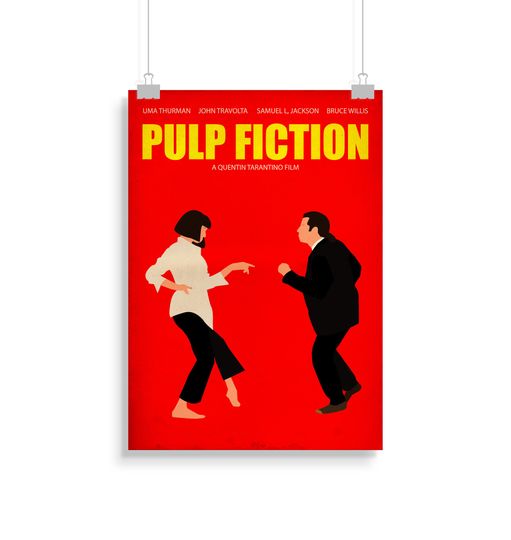 Pulp Fiction Print Art Poster