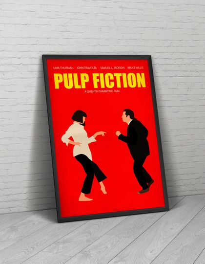 Pulp Fiction Print Art Poster