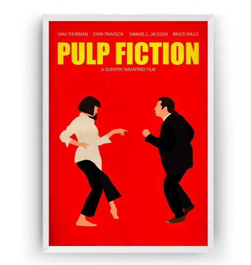 Pulp Fiction Print Art Poster